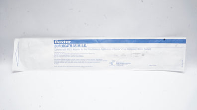 Baxter Duplocath 35 M.I.S. Applicator Cath. W/M.I.S. Adaptor